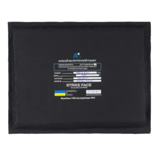 Ballistic Panel Insert for Lower Abdomen Protection 170x230 mm Level 1 DSTU