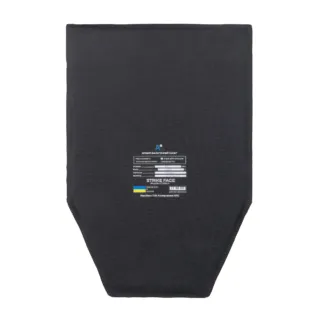 Ballistic panel insert 410x270 mm for fragmentation groin protection Size XL Level 2 DSTU