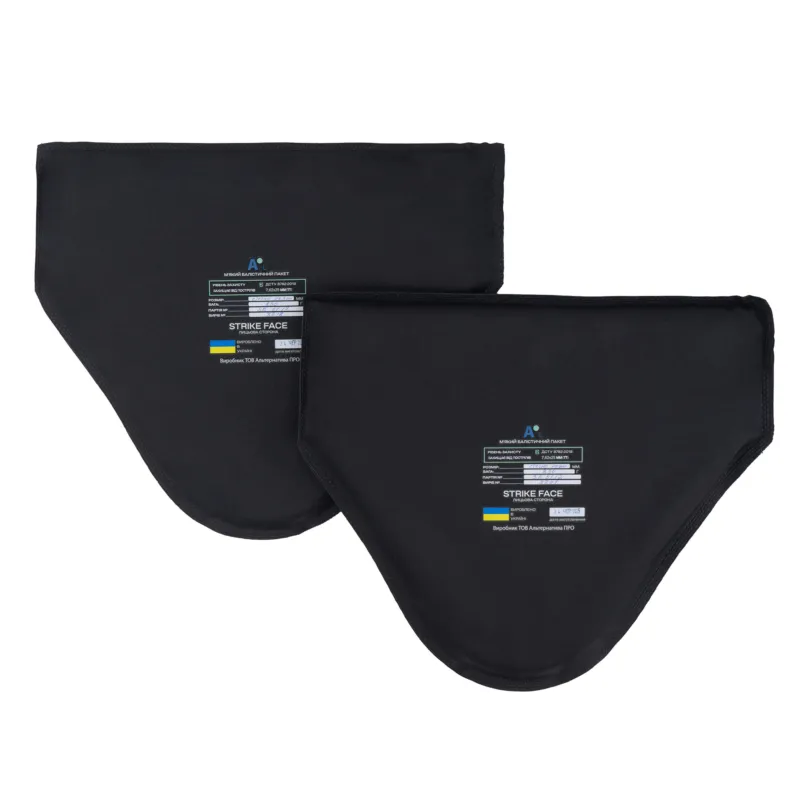 Ballistic panel insert for extended thigh protection Level 2 DSTU